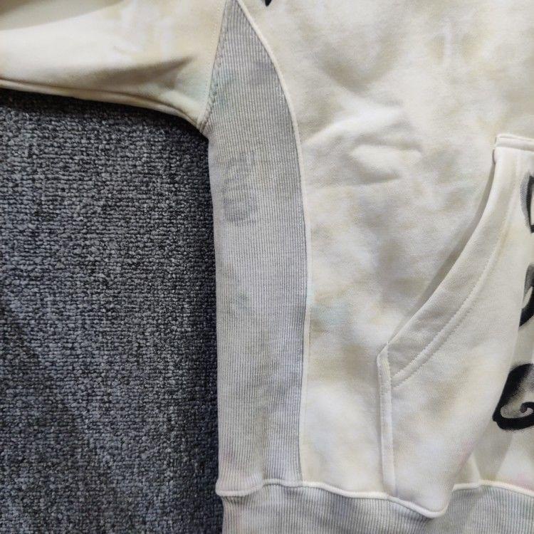 Áo Hoodie Dáng Rộng Họa Tiết graffiti Vẽ Tay saint michael simpson Phong Cách Cặp Đôi