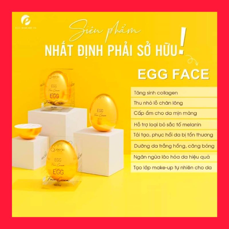 Face Trứng Vàng Chính Hãng