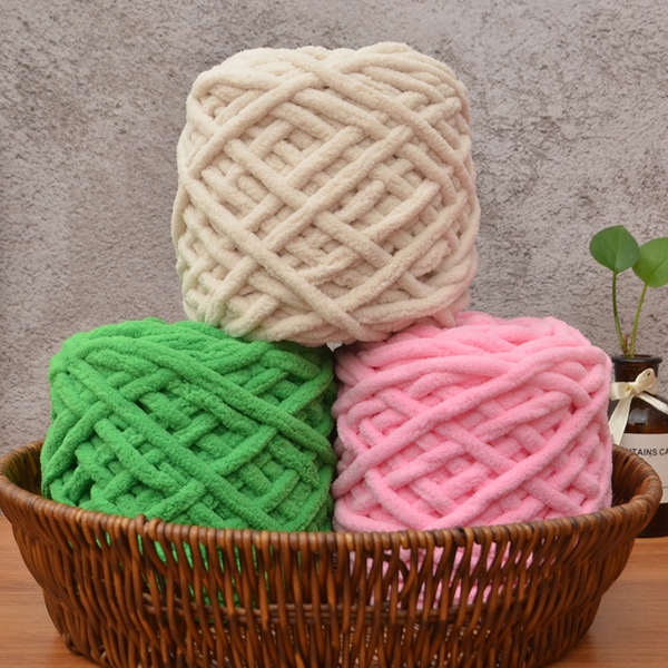 Len milk cotton 125g len móc Khăn quàng cổ thủ công DIY dây băng đan dép đan len dày móc đan len bóng len quà tặng cho nam giới