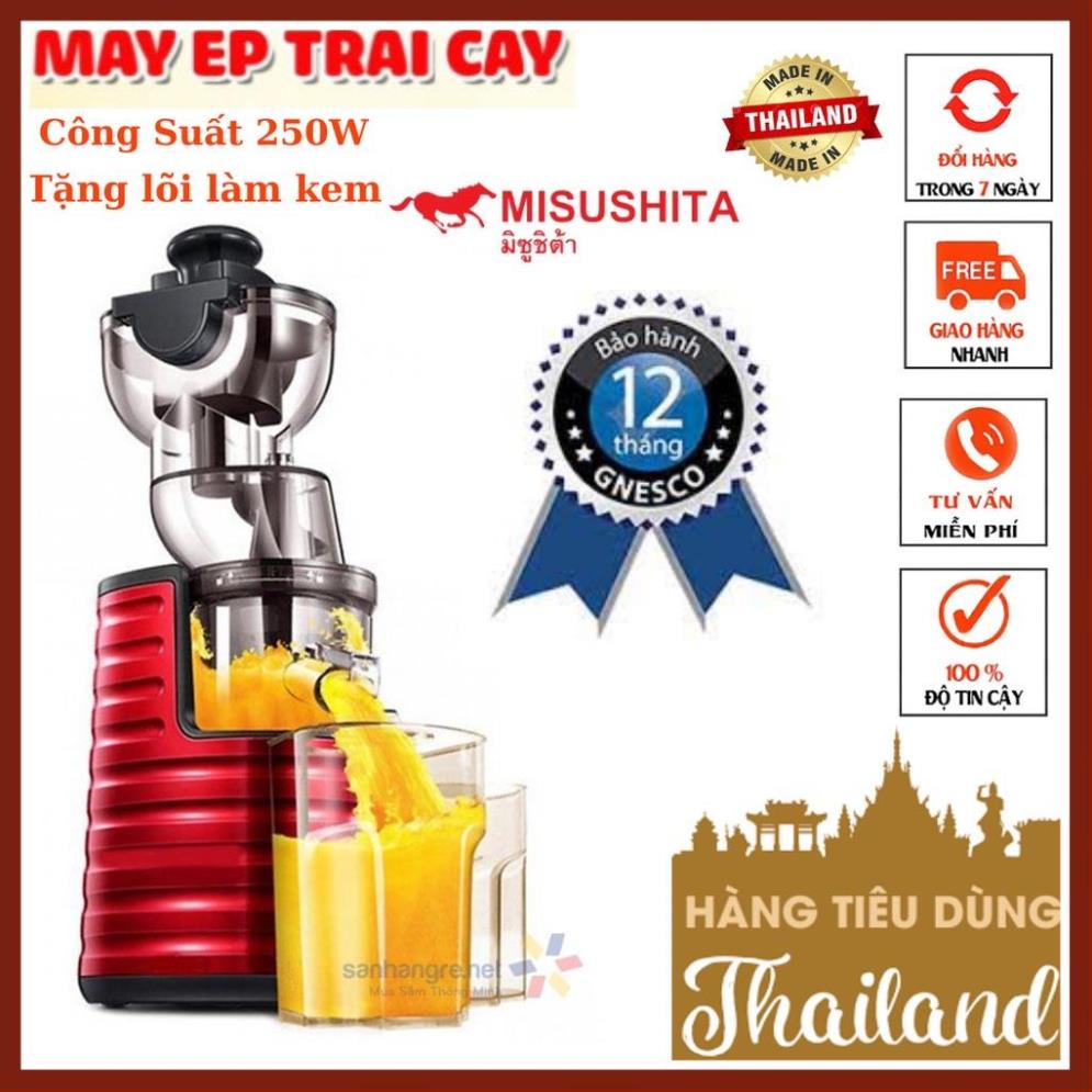 Máy Ép Chậm Misushita Xuất Xứ Thái Lan Hàng Chính Hãng , Máy Ép Trái Cây Misushita Có Sensor An Toàn Huy Store