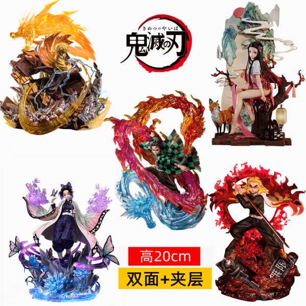Mô Hình Nhân Vật demon slayer Bằng acrylic Thủ Công Dùng Trang Trí