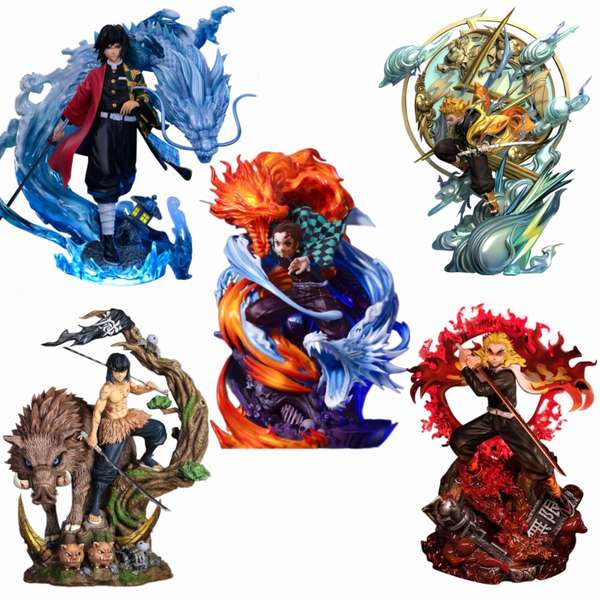 Mô Hình Nhân Vật demon slayer Bằng acrylic Thủ Công Dùng Trang Trí