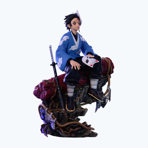 Mô Hình Nhân Vật demon slayer Bằng acrylic Thủ Công Dùng Trang Trí