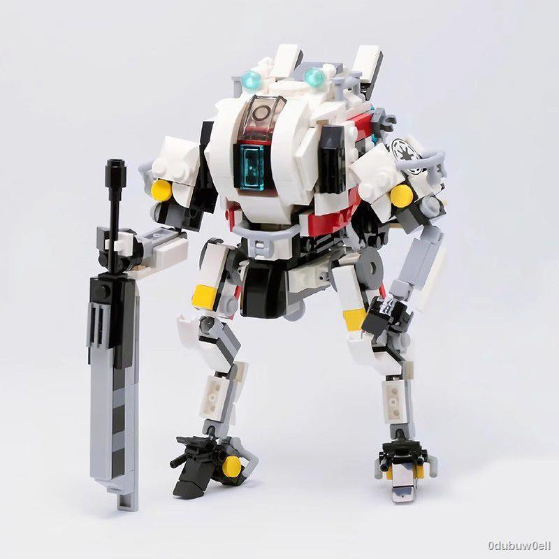 Tương thích với LEGO trong nước MOC Titanfall RONIN mecha khối xây dựng gói phần lắp ráp mô hình cắm