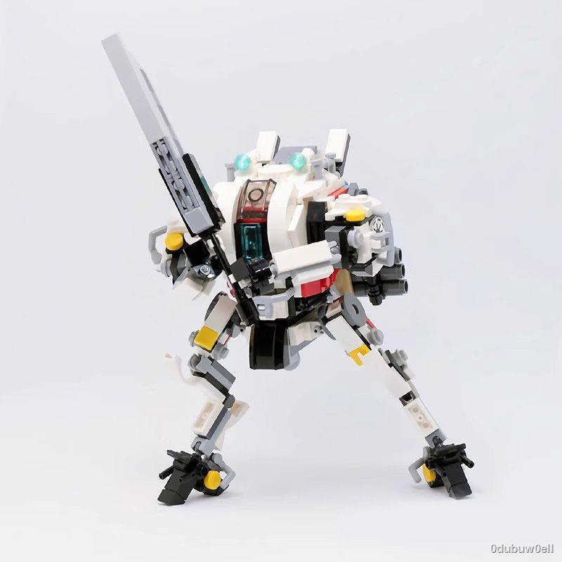 Tương thích với LEGO trong nước MOC Titanfall RONIN mecha khối xây dựng gói phần lắp ráp mô hình cắm
