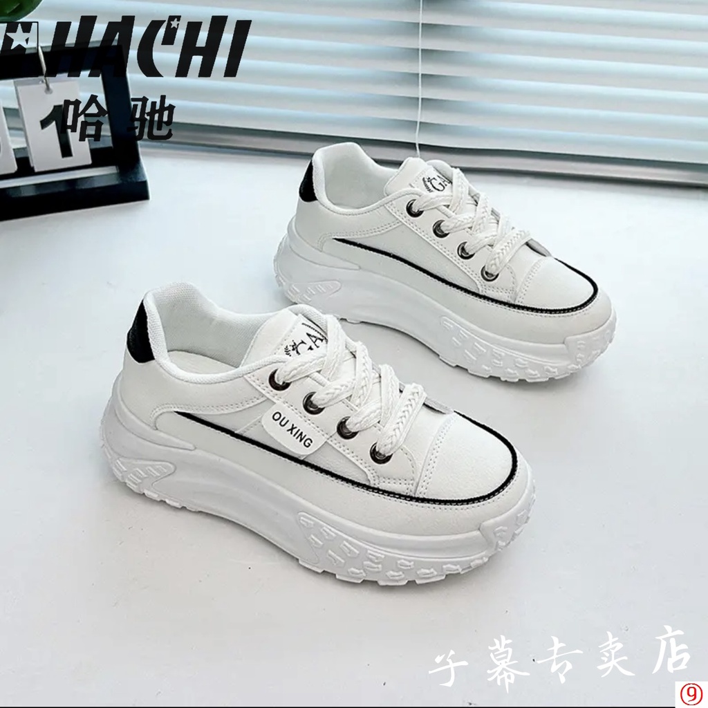 Ha chi Giày Thể Thao Đế Dày Siêu Nhẹ Dễ Phối Đồ Thời Trang Mùa Thu Cho Nữ