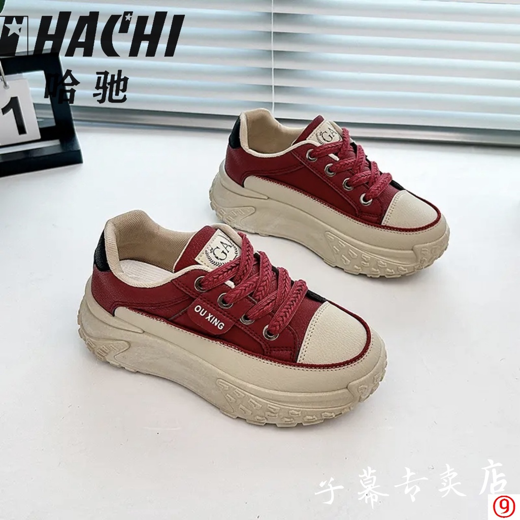 Ha chi Giày Thể Thao Đế Dày Siêu Nhẹ Dễ Phối Đồ Thời Trang Mùa Thu Cho Nữ