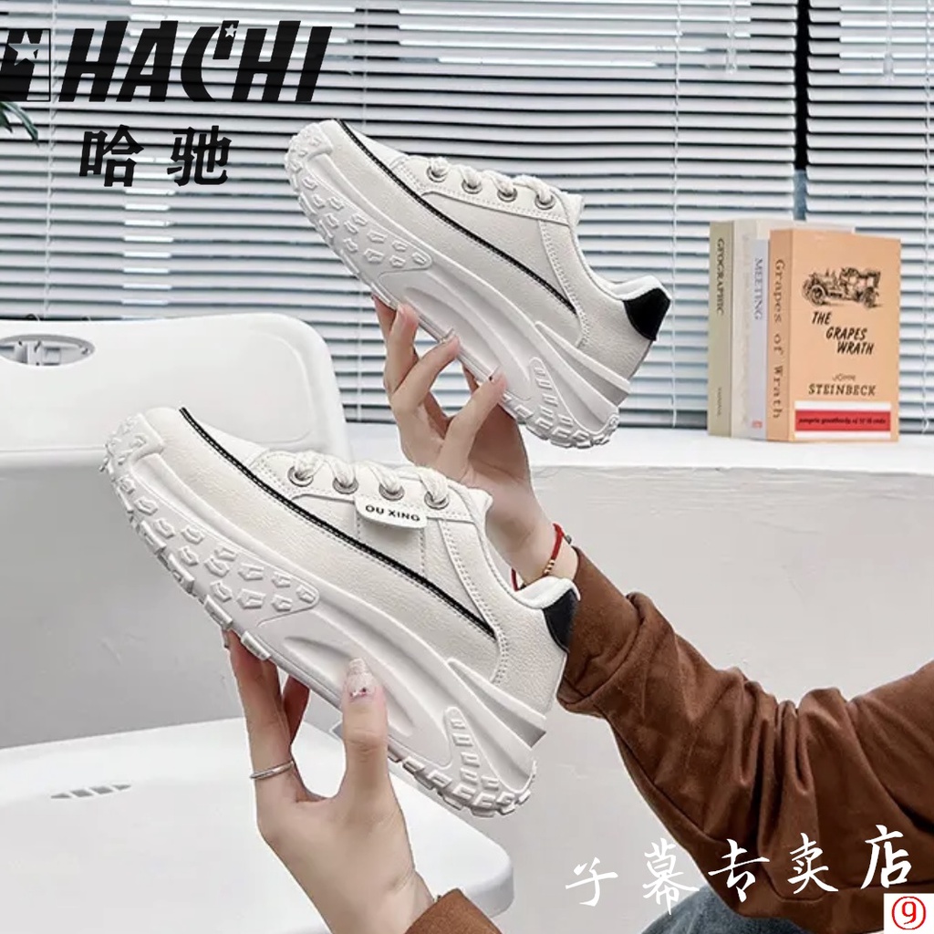 Ha chi Giày Thể Thao Đế Dày Siêu Nhẹ Dễ Phối Đồ Thời Trang Mùa Thu Cho Nữ