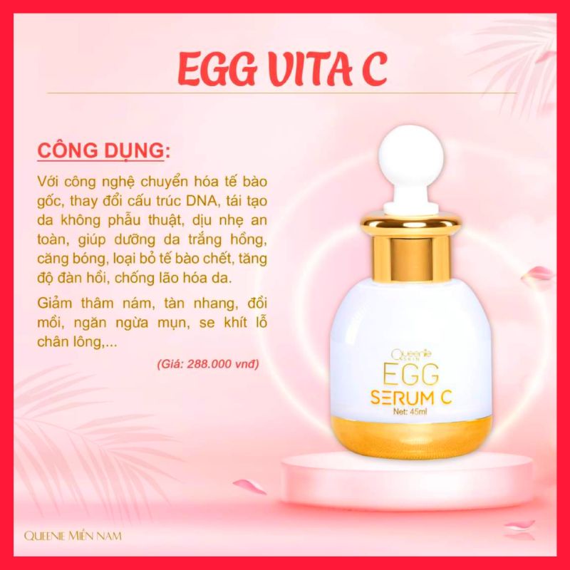 Serum Vita C sẽ kit lô chân lông