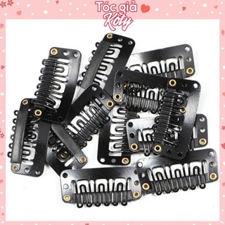 Combo 100 cái Kẹp bấm tóc giả chắc bền kín shop Koty, kẹp phím bấm tóc dùng để cố định tóc TG0