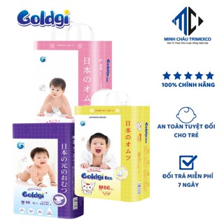 Bỉm Goldgi dán quần chính hãng Nhật, bỉm Goldgi+