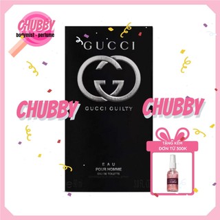 𝙘𝙝𝙪𝙗𝙗𝙮 - nước hoa nam authentic gucci guilty pour homme edt 90ml