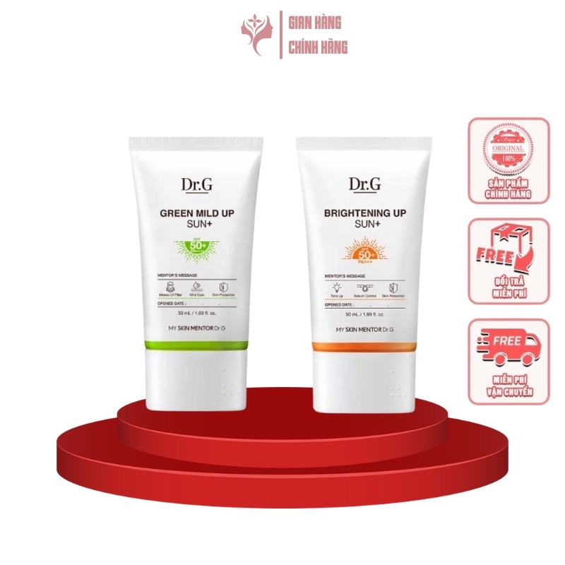 Kem Chống Nắng Dr.G Da Brightening Up Sun SPF50+ PA+++ 50ml