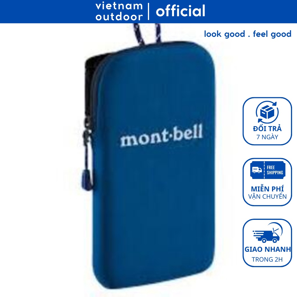 Túi Đựng Chống Sốc Điện Thoại MONTBELL GEAR POUCH Kháng Nước Nhẹ Có 2 Size Lựa Chọn Kích Thước Nhỏ Gọn