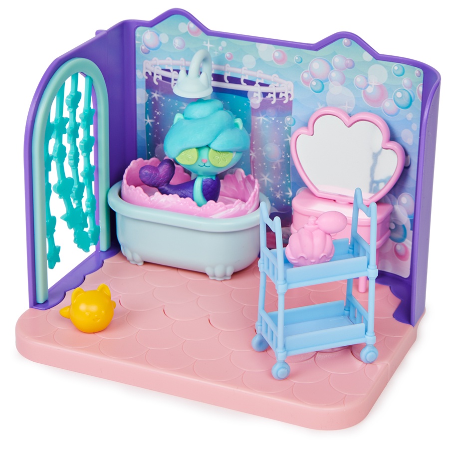 Đồ Chơi Phòng Gabby - Phòng Tắm Mer Cat Gabby Dollhouse 6062036 GABBY DOLLHOUSE 6062036