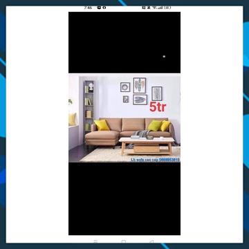 Sofa Góc L cao cấp 5 triệu .