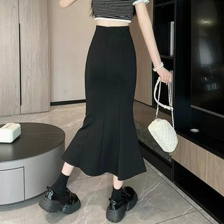 Chân váy đuôi cá dáng dài, váy đuôi cá xòe TIMO tôn dáng cực xinh chất vải co giãn dáng Midi xòe Ulzzang Hàn Quốc