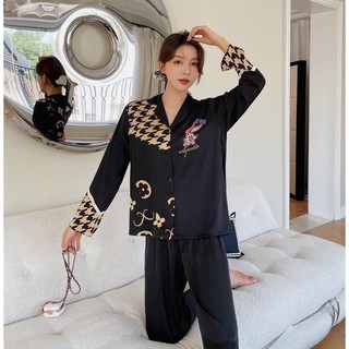 PYJAMA LỤA XƯỚC ÁNH KIM MỀM SIÊU SANG