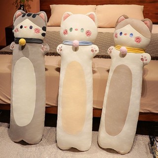 Gối ôm dài hình mèo siêu mềm mại đặc biệt cho người lớn ngủ