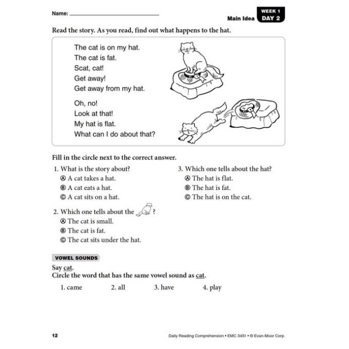 Daily Reading Comprehension - 8q.