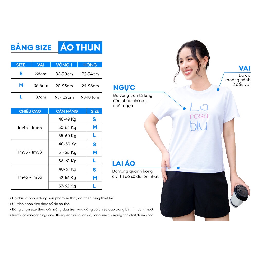 Áo thun nữ cổ tròn thời trang nữ GUMAC in chữ có màu nổi bật ATC05013 - RESTOCK