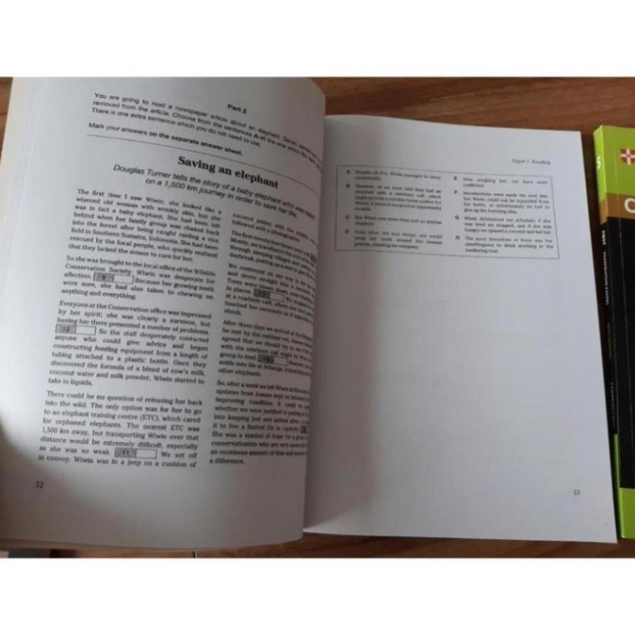 Cambridge First Certificate In English.