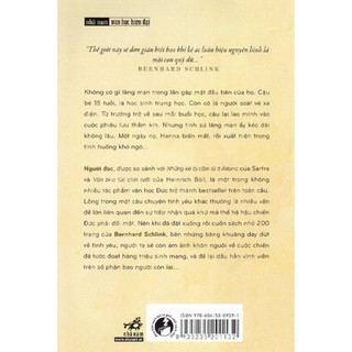 Sách - Người Đọc - Bernhard Schlink - Nhã Nam