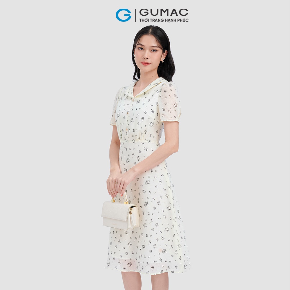 Đầm bâu cách điệu thời trang GUMAC DC10079