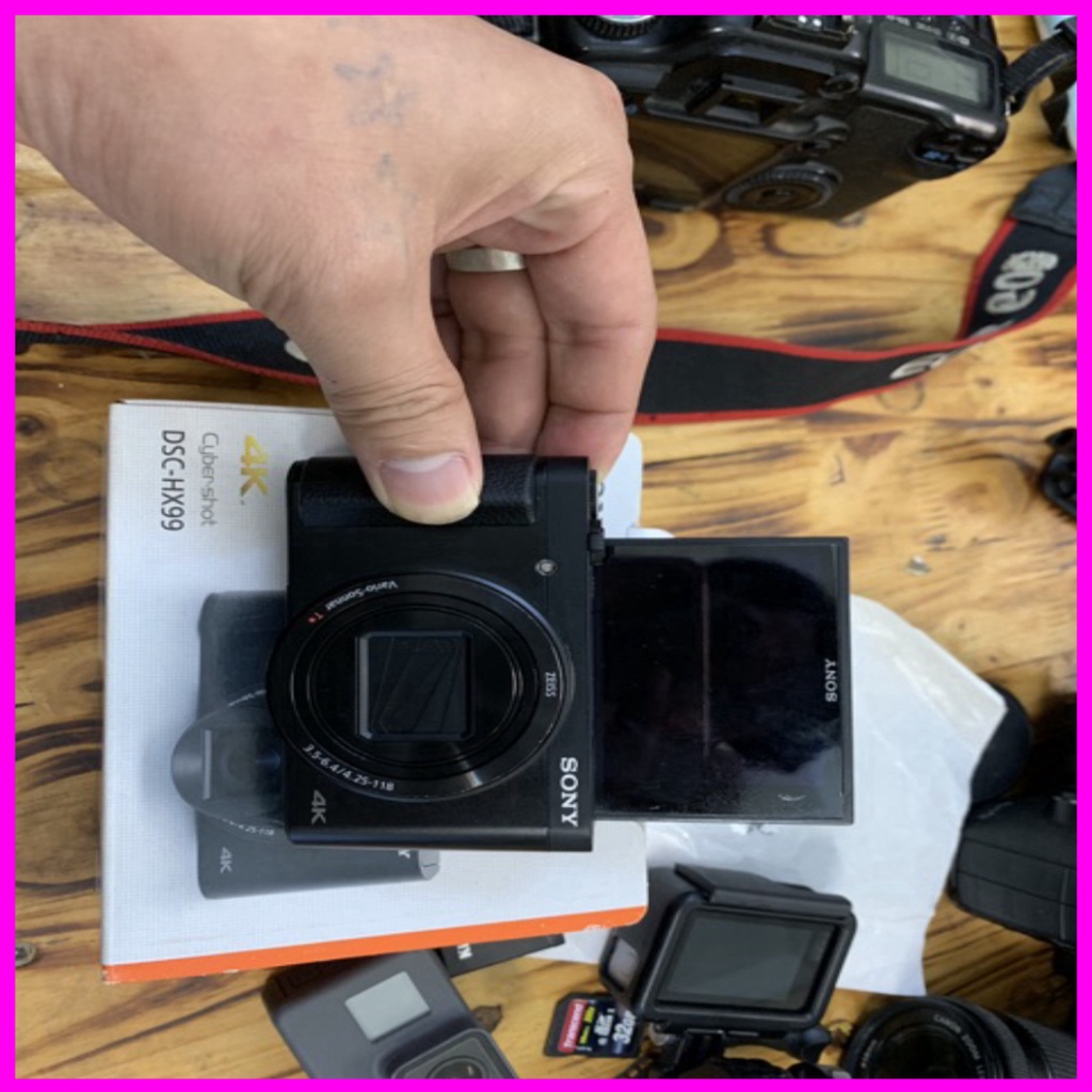 Máy ảnh Sony DSC-HX99 quay 4K