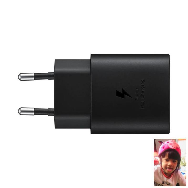 Chính hãng nguyên seal-KHÔNG KÈM CÁP-Củ sạc 25W PD Adapter EP-TA800 cho thiết bị di động Samsung