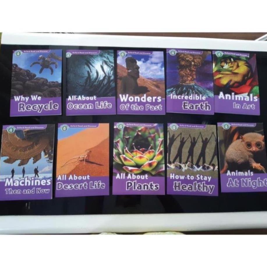 Oxford Read And Discover Level 4 - 10q + File Nghe