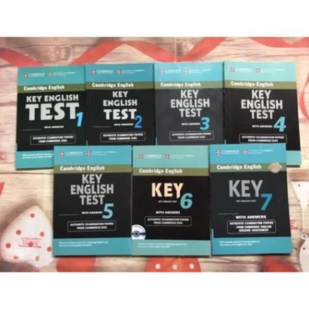 Key English Test  bản 2017 - 7 q + FILE NGHE