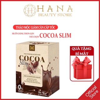 Giảm Cân Cocoa Slim Chính Hãng Mẫu Mới Hộp 30 Viên Hỗ Trợ Giảm Cân Giảm Mỡ Bụng Cấp Tốc Toàn