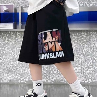 Quần đùi chân cua bé trai 13-50kg hình in SLAMDUNK