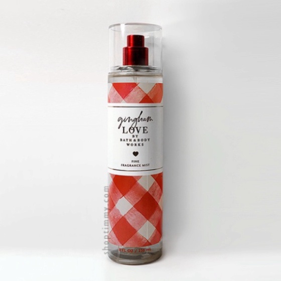 Xịt thơm toàn thân, xịt BodyMist Bath & Body Woks Gingham Love 10ml - 30ml chính hãng | nước hoa mini_qt