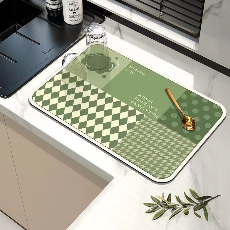 THẢM LÓT MẶT BẾP SILICON 30X40CM - MẪU NGẪU NHIÊN