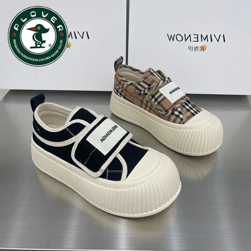 Giày Thể Thao Vải canvas Đế Dày Thời Trang Cá Tính Cho Nữ