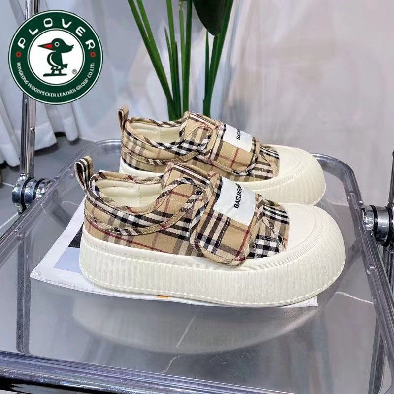 Giày Thể Thao Vải canvas Đế Dày Thời Trang Cá Tính Cho Nữ