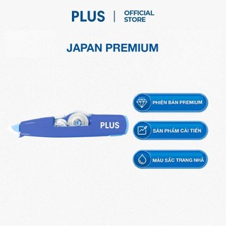 Set 1 Bút Xóa Dạng Băng Kéo PLUS Mr Japan Premium Kèm 1 Ruột - Thiết Kế Dễ Sử Dụng, Có Nắp Bảo Vệ Đầu Kéo