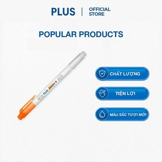 Combo 12 bút highlight nhấn dòng dạ quang plus ma thuật - có đầu xóa highlight dạ quang