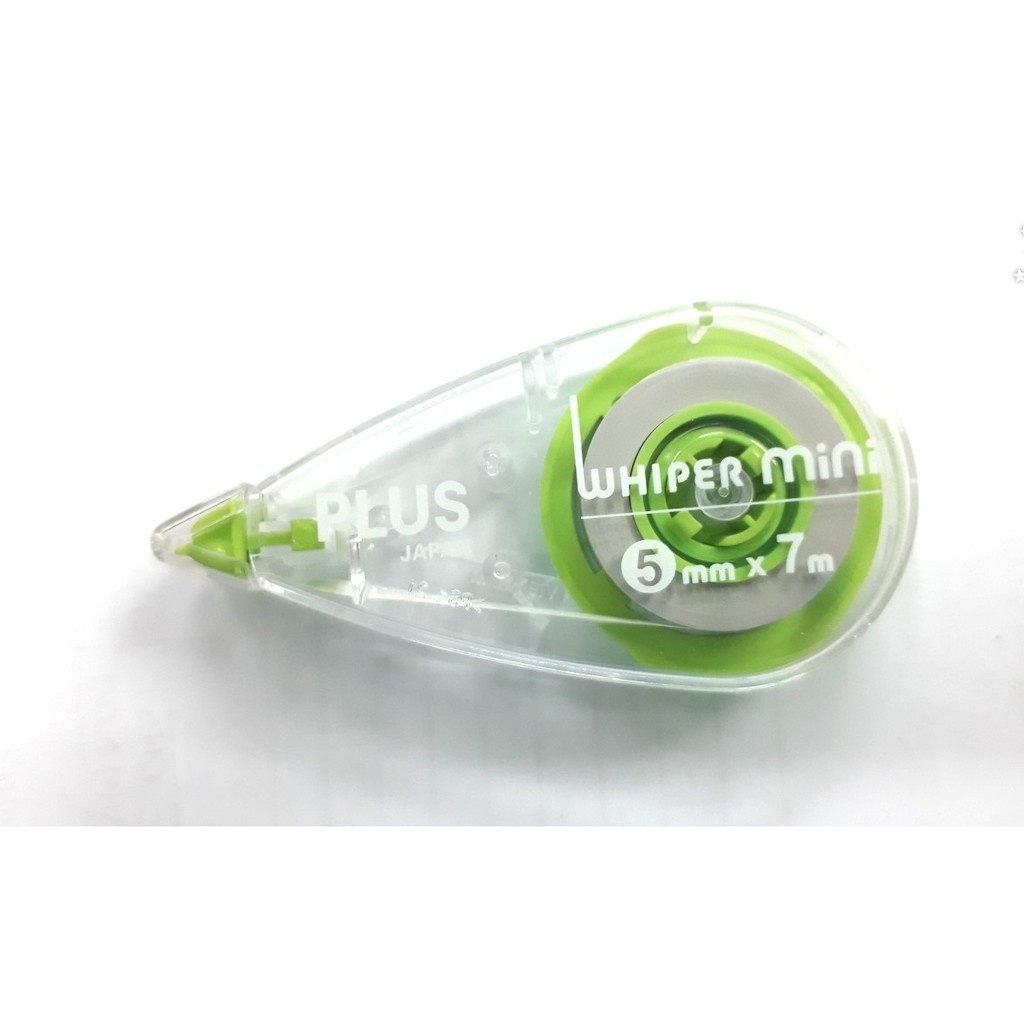 Combo 3 Bút Xóa Kéo, Băng Xóa Kéo, Bút Xóa Giấy PLUS Mini Happy Color - Thiết Kế Dễ Sử Dụng, Có Nắp Bảo Vệ Đầu Kéo
