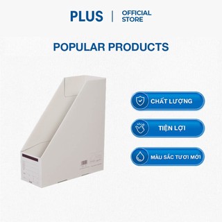 Hộp Đựng PLUS Lưu Trữ Hồ Sơ, Tài Liệu A4S Bằng Giấy Chuyên Dụng - Thiết Kế Cho Hồ Sơ Đứng