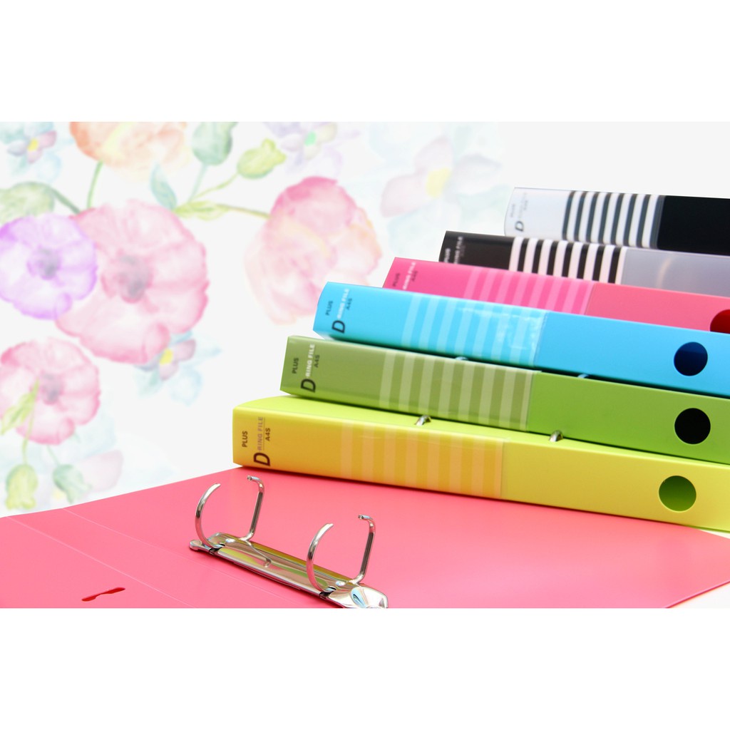 Bìa Còng Lưu Trữ Hồ Sơ Chữ D PLUS Dày 3,5 cm Sức Chứa Đến 200 Tờ Giấy A4, Thanh Chặn Nhựa Pp Cao Cấp Chịu Va Đập