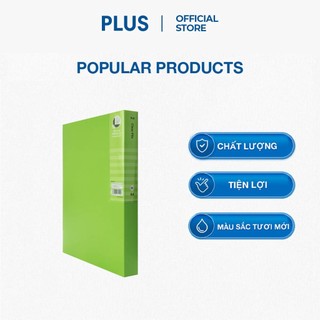 Bìa Đựng Hồ Sơ Tài Liệu PLUS 40 Túi & 60 Túi - Sức Chứa 200 Tờ Giấy A4 80 Gsm