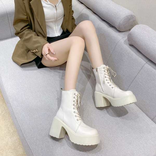 Thời Trang Giày boots Chất Liệu Thoáng Khí Thoải Mái Cho Nữ
