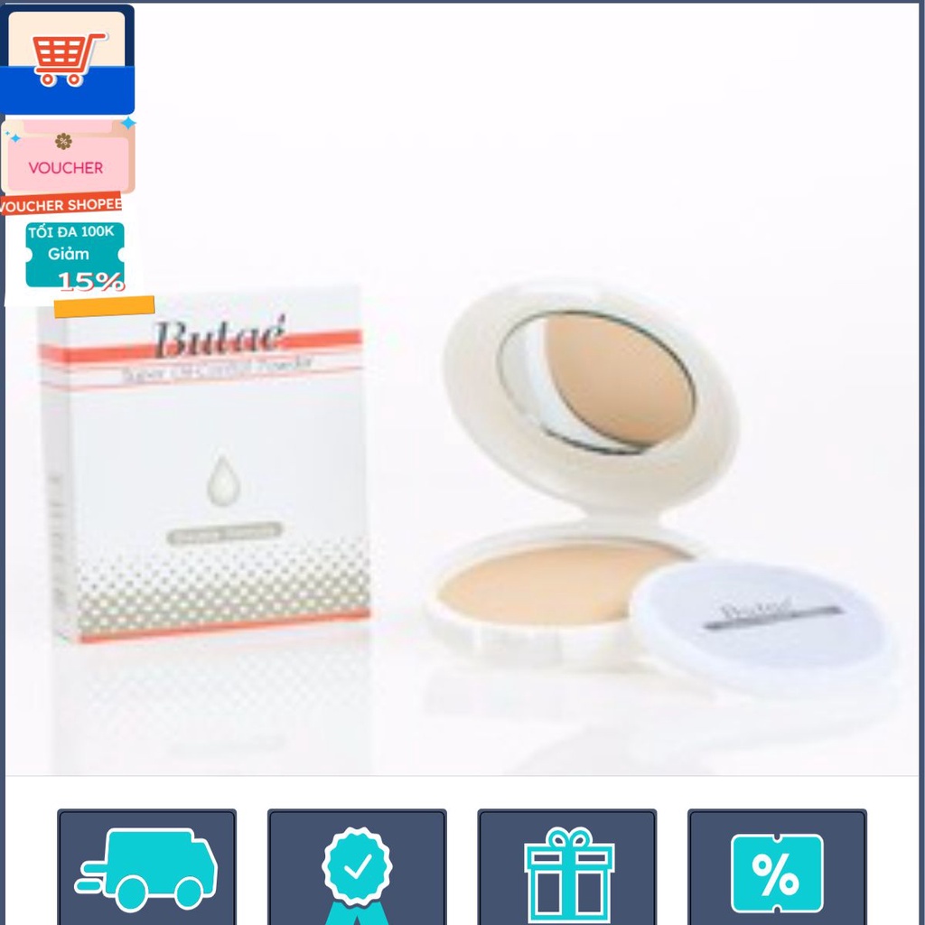 Phấn Phủ Kiềm Dầu Butae' ThaiLand Siêu Mịn (free ship)
