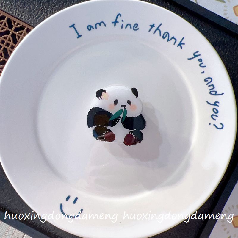 Giá Đỡ Túi Khí Hình Gấu Trúc / Hoa Dễ Thương Vui Nhộn Để Bàn Cho Điện Thoại