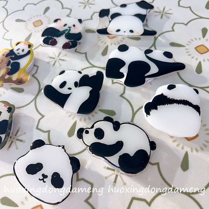 Giá Đỡ Túi Khí Hình Gấu Trúc / Hoa Dễ Thương Vui Nhộn Để Bàn Cho Điện Thoại