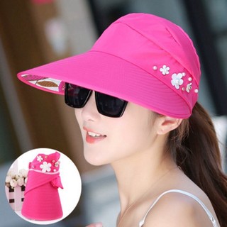 Mũ rộng vành đi biển chống tia UV, Nón vành rộng che nắng thời trang đi biển cho nữ