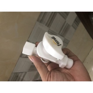 Van khóa mở nước máy nước nóng dùng điện HP-039